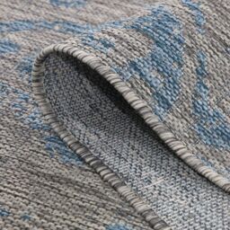 Kukoon Blue & Grey Mottled Outdoor, Garden & Patio Area Rug - Size: 160 cm x 230 cm - thumbnail 5