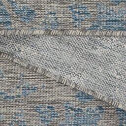 Kukoon Blue & Grey Mottled Outdoor, Garden & Patio Area Rug - Size: 160 cm x 230 cm - thumbnail 6