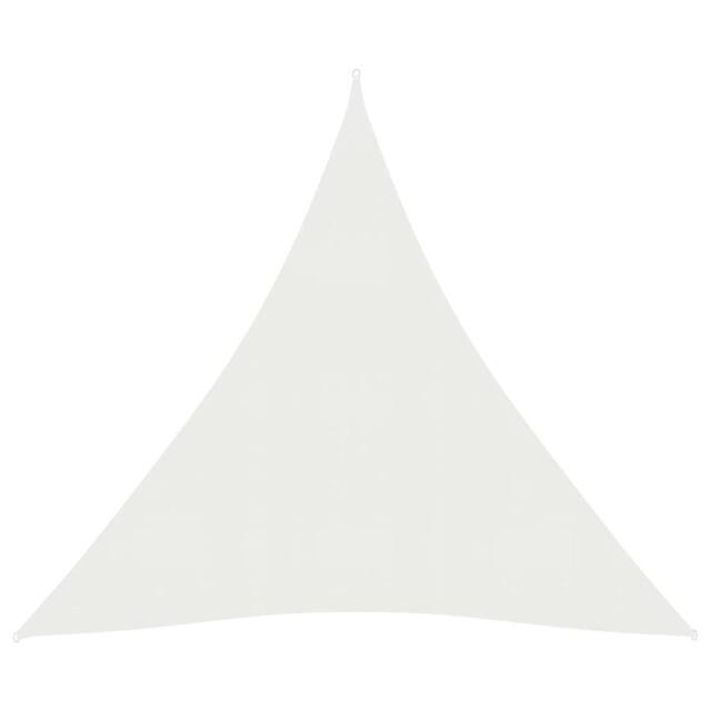 Berkfield Home Sunshade Sail 160 g/m ² White 3x4x4 m HDPE - image 1