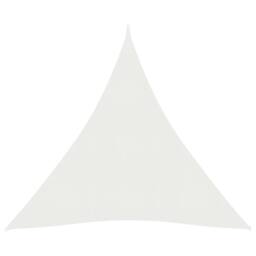 Berkfield Home Sunshade Sail 160 g/m ² White 3x4x4 m HDPE - thumbnail 1