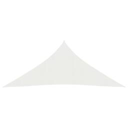 Berkfield Home Sunshade Sail 160 g/m ² White 3x4x4 m HDPE - thumbnail 2