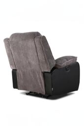 More4Homes Postana Jumbo Cord Electric Recliner in Grey - thumbnail 5