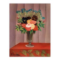 Artery8 Henri Rousseau Framed Wall Art Print Bouquet of Flowers in a Vase - Size: A4 - thumbnail 3