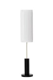 Living and Home Simple Retro Floor Lamp with Fabric Lampshade - thumbnail 6