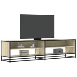 Berkfield Home TV Cabinet Sonoma Oak 180.5x40x46 cm Engineered Wood in Light Brown - thumbnail 2