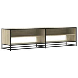 Berkfield Home TV Cabinet Sonoma Oak 180.5x40x46 cm Engineered Wood in Light Brown - thumbnail 3