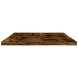 Berkfield Home Wall Shelves 4 pcs Smoked Oak 60x20x1.5 cm Engineered Wood in Brown - thumbnail 5