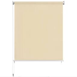 Berkfield Home Outdoor Roller Blind 100x140 cm Cream - thumbnail 2
