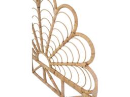 Vente-unique Headboard 140 Cm - Rattan - Natural - FLOSIA in Light Oak - Size: Double - thumbnail 5