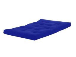 Rest Relax Fibre Foam Filled, Futon Mattress, Dark Blue - Size: Single - thumbnail 2