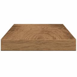 Berkfield Home Wall Shelves 4 pcs Artisan Oak 40x10x1.5 cm Engineered Wood in Brown - thumbnail 6