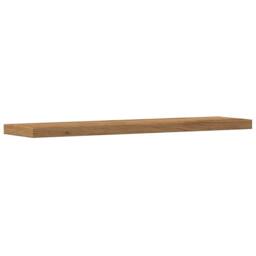 Berkfield Home Wall Shelves 4 pcs Artisan Oak 40x10x1.5 cm Engineered Wood in Brown - thumbnail 4