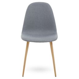 Orsina Modern Design Dining Chair With Ashwood Effect Legs, Comfortable Modern Dining Chair, Versatile Modern Chair in Grey