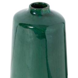 Love Lace Garda Emerald Glazed Liv Vase in Green - thumbnail 2