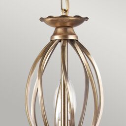 Netlighting Aegean 5 Light Chandelier Aged Brass Finish E14 in Yellow - thumbnail 2