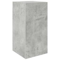 Berkfield Home Practical 6 Piece TV Cabinet Set Concrete Grey Engineered Wood - thumbnail 7