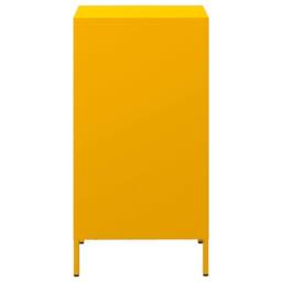 Berkfield Home Sideboard Mustard Yellow 35x39x73.5 cm Cold-rolled Steel - thumbnail 6