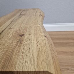 KOSY KOALA Wooden Bench With Metal Hairpin Legs for Dining Room, Work, or Study in Brown - thumbnail 6