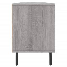 Berkfield Home TV Cabinet Grey Sonoma 150x30x44.5 cm Engineered Wood - thumbnail 7