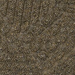 JVL Firth Tile Rubber Backed Door Mat, 40x70cm, Brown - Size: 40 cm x 70 cm - thumbnail 5