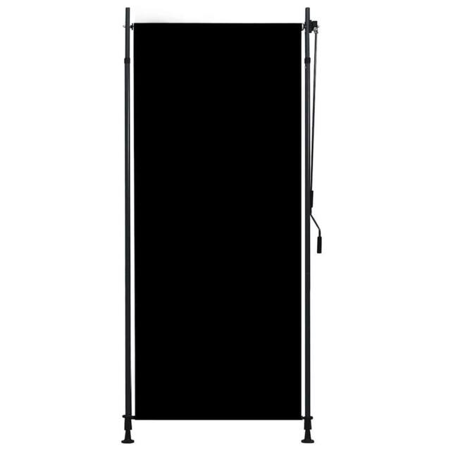 Berkfield Home Outdoor Roller Blind 100x270 cm Anthracite in Black - image 1