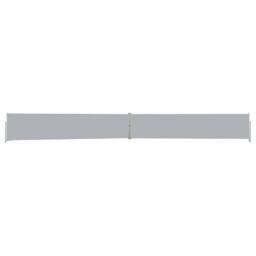Berkfield Home Patio Retractable Side Awning 140x1200 cm Anthracite in Grey - thumbnail 1