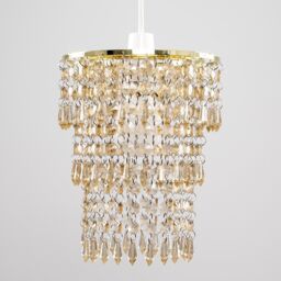 ValueLights Gold Ceiling Pendant Droplets Shade - thumbnail 3