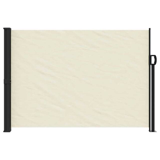 Berkfield Home Retractable Side Awning Cream 140x300 cm - image 1