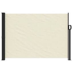 Berkfield Home Retractable Side Awning Cream 140x300 cm - thumbnail 1