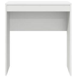 Berkfield Home Writing Desk White Engineered wood 70 x 40 x 76 cm Simple - thumbnail 4