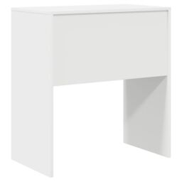 Berkfield Home Writing Desk White Engineered wood 70 x 40 x 76 cm Simple - thumbnail 6