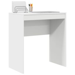 Berkfield Home Writing Desk White Engineered wood 70 x 40 x 76 cm Simple - thumbnail 3