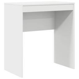 Berkfield Home Writing Desk White Engineered wood 70 x 40 x 76 cm Simple - thumbnail 2