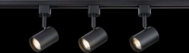 Netlighting TRKSP8 1 Metre Tracklight Kit Black 230V IP20 3x40W - image 1