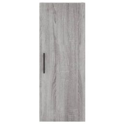 Berkfield Home Highboard Grey Sonoma 34.5x34x180 cm Engineered Wood - thumbnail 6