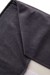 Living and Home Soft Headboard pillow Cushion with Removable Cover in Dark Grey - thumbnail 9