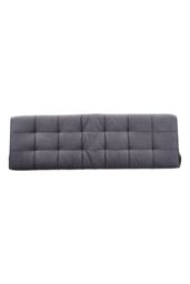 Living and Home Soft Headboard pillow Cushion with Removable Cover in Dark Grey - thumbnail 7