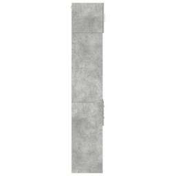Berkfield Home Slim Storage Cabinet Concrete Grey 30x42.5x225 cm Engineered Wood - thumbnail 7