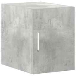 Berkfield Home Slim Storage Cabinet Concrete Grey 30x42.5x225 cm Engineered Wood - thumbnail 5