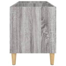 Berkfield Home Record Cabinet Grey Sonoma 74.5x38x48 cm Engineered Wood - thumbnail 6