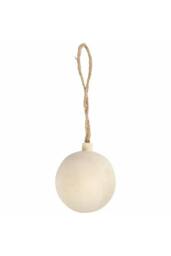 KDMD Personalisable Christmas Ornament 4.8cm 5 Pack in White - thumbnail 2