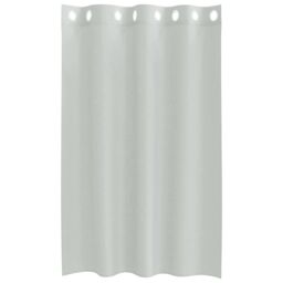 Berkfield Home Voile Curtains with Grommets 2 pcs Light Grey 140x175 cm - thumbnail 4