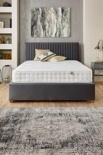 Aspire True Hybrid Natural & Memory Pocket+ Mattress in White - Size: Small Single
