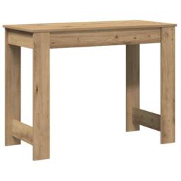 Berkfield Home Desk Artisan Oak 100x45x75 cm Engineered Wood in Brown - Size: 100 x 45 x 75 cm - thumbnail 7