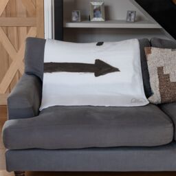 Benjamin Tate Design Fashion This Way Blanket in Natural - Size: 120 cm x 150 cm - thumbnail 2