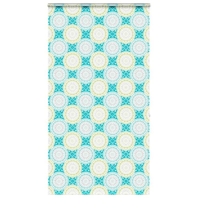 Berkfield Home Shower Roller Blind with Cassette 130x240 cm Fabric Width 126 cm in Black - image 1