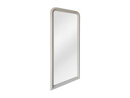 Vente-unique Large Paulownia Wood Mirror - L80 X H180 Cm - Matt White - HELOISE - thumbnail 5