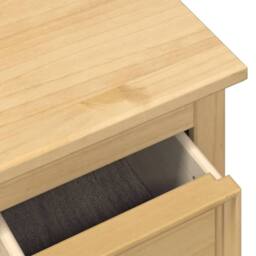 Berkfield Home Storage Box Corona 90x78x45 cm Solid Wood Pine in Light Tan - Size: 90 x 78 x 45 cm - thumbnail 9