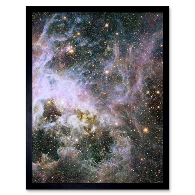 Artery8 Hubble Space Telescope Image Probes Interior Of Tarantula Nebula Near Infrared Deep View 30 Doradus Star Birth Dust Large Magellanic Cloud - image 1