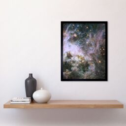 Artery8 Hubble Space Telescope Image Probes Interior Of Tarantula Nebula Near Infrared Deep View 30 Doradus Star Birth Dust Large Magellanic Cloud - thumbnail 2